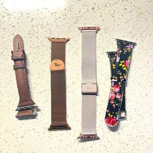 FOUR Apple Watch bands. 38mm.